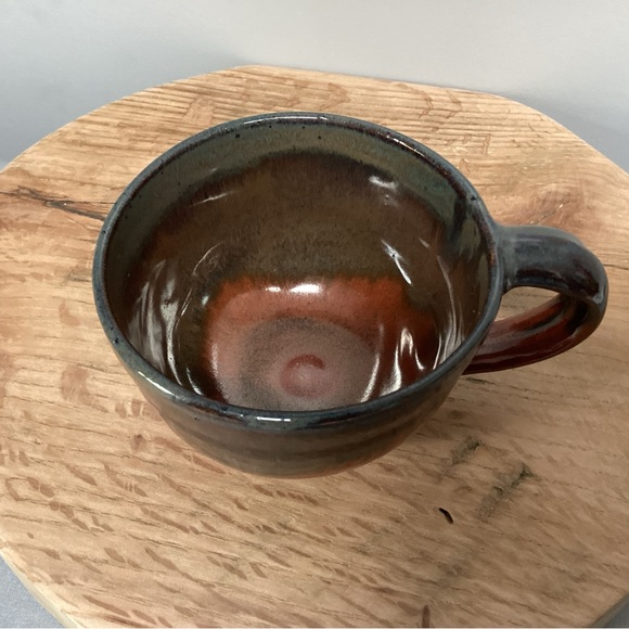 Hand Thrown Pottery Stoneware Mug / Cup - Ceramic Crafted - Excellent - Rare - Picture 7 of 11